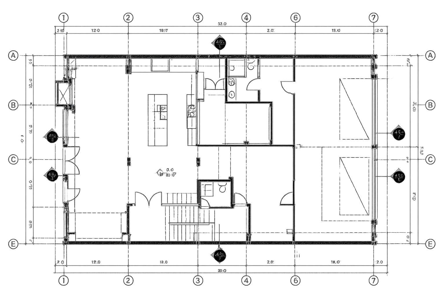 blueprint transparent